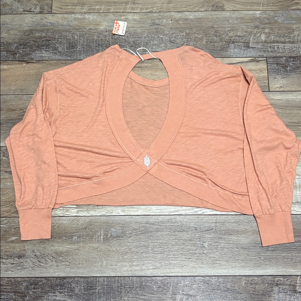NWT FP Movement My Time Layer Long Sleeve Petal Large - Picture 10 of 12